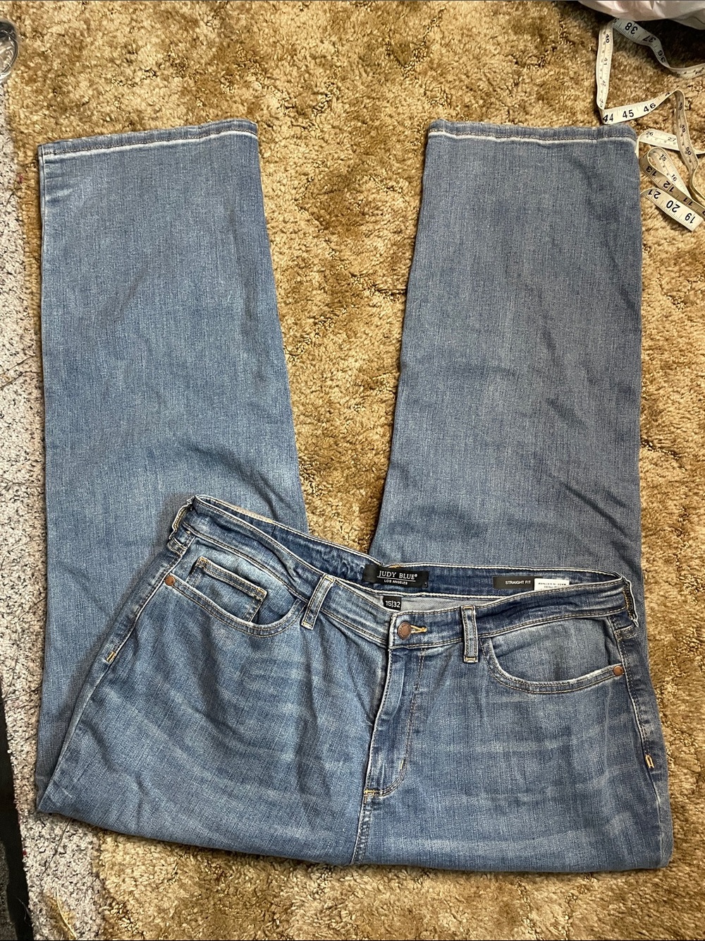 Judy Blue Straight Fit Woman’s Jean Plus Size 15/32